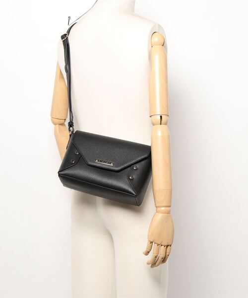 SISLEY（シスレー）の「フェイクレザー型押しスタッズミニショルダーバッグ（ショルダーバッグ・レディース・ブラック/オフホワイト/ブラウン・FREE）」の20枚目の写真