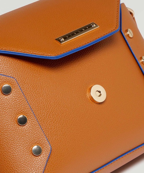 SISLEY（シスレー）の「フェイクレザー型押しスタッズミニショルダーバッグ（ショルダーバッグ・レディース・ブラック/オフホワイト/ブラウン・FREE）」の11枚目の写真