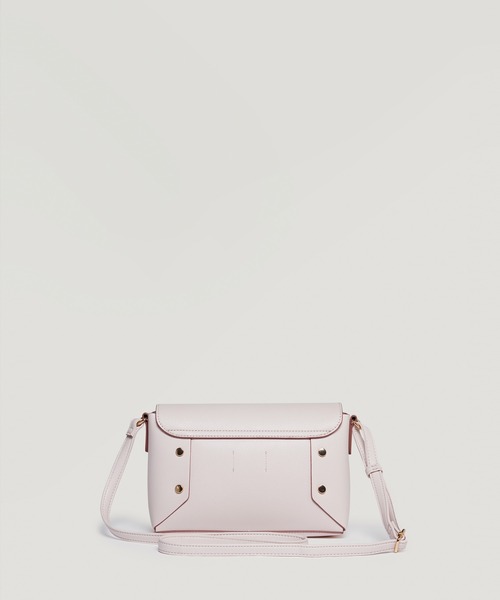 SISLEY（シスレー）の「フェイクレザー型押しスタッズミニショルダーバッグ（ショルダーバッグ・レディース・ブラック/オフホワイト/ブラウン・FREE）」の6枚目の写真