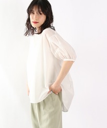 LOWRYS FARM | バックオープンブラウス５Ｓ　948134(シャツ/ブラウス)