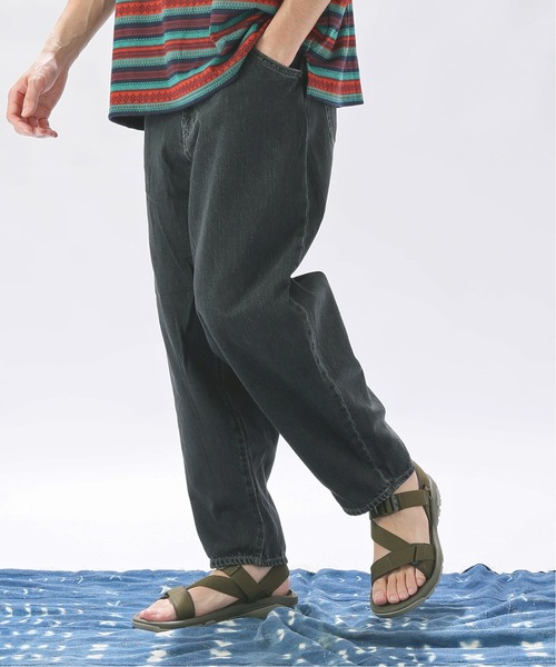 JOURNAL STANDARD（ジャーナルスタンダード）の「【人気NO.1デニム殿堂入りベストセラー】バルーン デニム パンツ（デニムパンツ・メンズ・ブラック/キナリ/ブルー/コバルトブルー・X-LARGE/MEDIUM/SMALL/LARGE）」の2枚目の写真