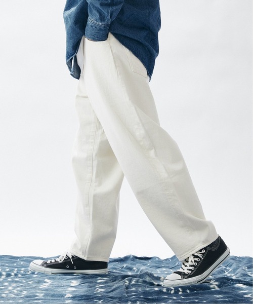 JOURNAL STANDARD（ジャーナルスタンダード）の「【人気NO.1デニム殿堂入りベストセラー】バルーン デニム パンツ（デニムパンツ・メンズ・ブラック/キナリ/ブルー/コバルトブルー・X-LARGE/MEDIUM/SMALL/LARGE）」の14枚目の写真