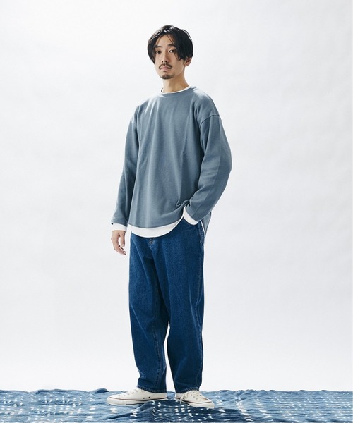 JOURNAL STANDARD（ジャーナルスタンダード）の「【人気NO.1デニム殿堂入りベストセラー】バルーン デニム パンツ（デニムパンツ・メンズ・ブラック/キナリ/ブルー/コバルトブルー・X-LARGE/MEDIUM/SMALL/LARGE）」の11枚目の写真