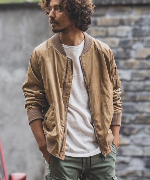 セール Mj7975 Synthetic Suede Leather Ma 1 ジャケット Ma 1 Felkod フィルコッド のファッション通販 Zozotown セール Mj7975 Synthetic Suede Leather Ma 1 ジャケット Ma 1 Felkod フィルコッド のファッション通販 Zozotown