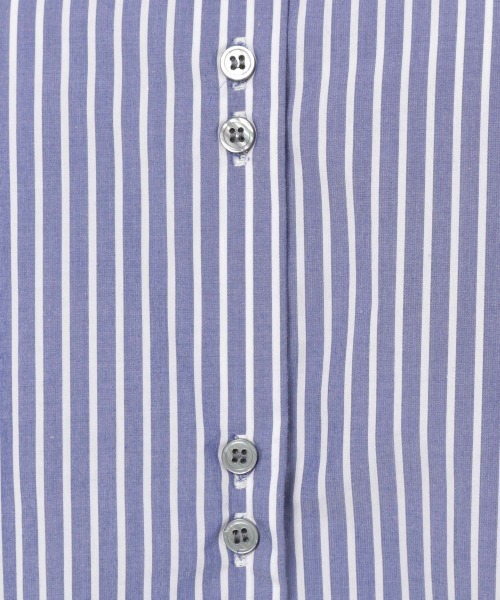 JEANASIS(ジーナシス)の「ストライプレギュラーシャツLS/958372(シャツ/ブラウス・レディース・ブルー系その他/レッド系その他・FREE)」の14枚目の写真