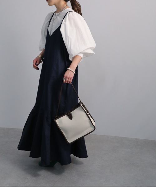 sakishimatokyo（サキシマトーキョー）の「「ウォッシャブルキャミワンピース」（ワンピース・レディース・ベージュ/ブラック/ネイビー/ブラック系その他/ブルー・FREE）」の13枚目の写真