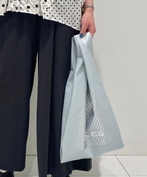 ストライプLOGO BAG/エコバッグ