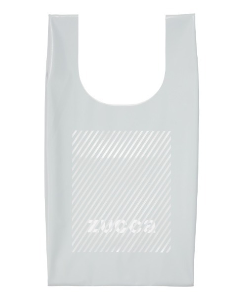 ZUCCa(ズッカ)の「ストライプLOGO BAG/エコバッグ(エコバッグ/サブバッグ・レディース・ホワイト/ブラック/ライトブラウン/ライトブルー・FREE)」の16枚目の写真