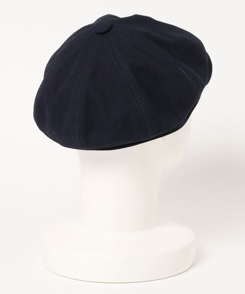 NEW YORK HAT（ニューヨークハット）の「【NEW YORK HAT/ニューヨークハット】（UN）CANVAS SPITFIRE HAT（ハンチング/ベレー帽・メンズ・オリーブドラブ/ネイビー・X-LARGE）」の3枚目の写真