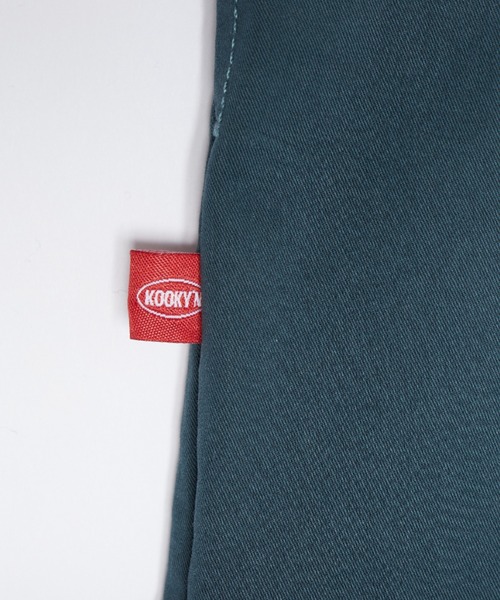 WHO'S WHO gallery（フーズフーギャラリー）の「【KOOKY'N/クーキー】チノトラックパンツ（チノパンツ・メンズ・インディゴブルー/ダークブラック/グリーン/ネイビー/ブラック・FREE）」の6枚目の写真