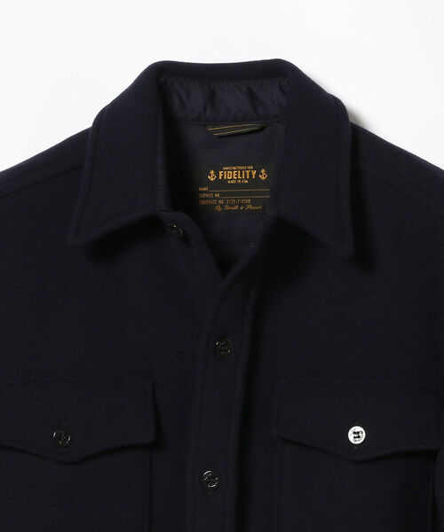 FIDELITY（フィデリティ）の「FIDELITY / 別注 CPO ジャケット（ブルゾン・メンズ・ネイビー・MEDIUM/SMALL/LARGE）」の3枚目の写真