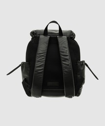 【美品】DRIES VAN NOTEN　リュック　グレー　コーティングナイロン 美品】DRIES VAN NOTEN リュック グレー コーティングナイロン