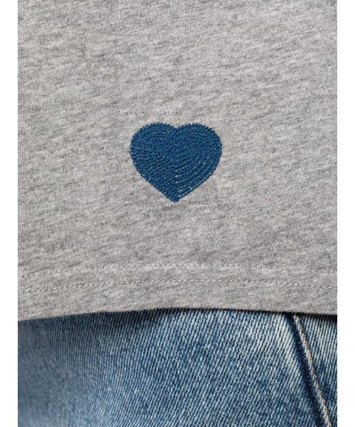 tシャツ Lisa Blue Heart Tシャツ レディース Lisa Blue Heart Tシャツ（Tシャツ/カットソー）｜Nudie Jeans