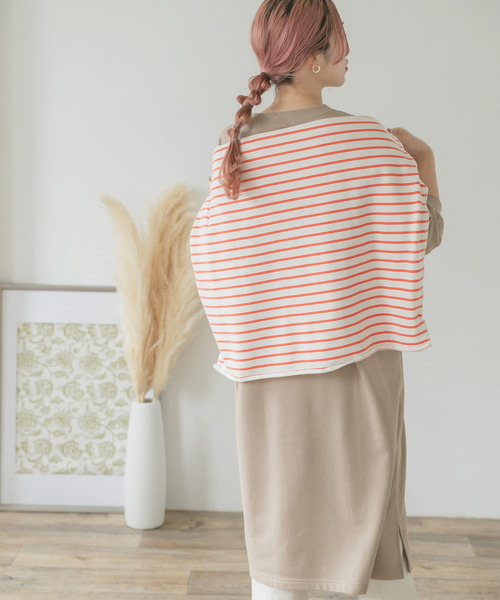 ITEMS URBANRESEARCH(アイテムズ アーバンリサーチ)の「ボリュームスウェットワンピース(ワンピース・レディース・その他2/その他1/ベージュ・FREE)」の5枚目の写真