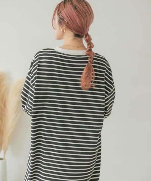 ITEMS URBANRESEARCH(アイテムズ アーバンリサーチ)の「ボリュームスウェットワンピース(ワンピース・レディース・その他2/その他1/ベージュ・FREE)」の20枚目の写真