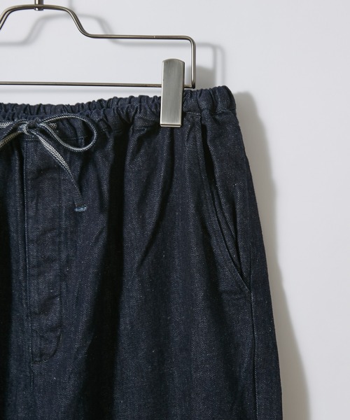 SAKULA（サクラ）の「【SAKULA/サクラ】DEINM PAJAMA PANTS/デニムパジャマイージーパンツ（デニムパンツ・メンズ・インディゴブルー/ブルー・1/2）」の3枚目の写真