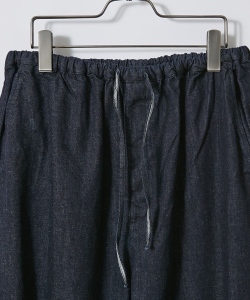 SAKULA（サクラ）の「【SAKULA/サクラ】DEINM PAJAMA PANTS/デニムパジャマイージーパンツ（デニムパンツ・メンズ・インディゴブルー/ブルー・1/2）」の5枚目の写真