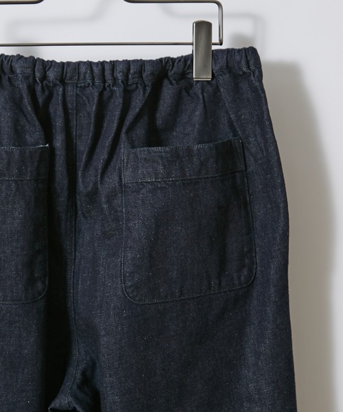 SAKULA（サクラ）の「【SAKULA/サクラ】DEINM PAJAMA PANTS/デニムパジャマイージーパンツ（デニムパンツ・メンズ・インディゴブルー/ブルー・1/2）」の12枚目の写真