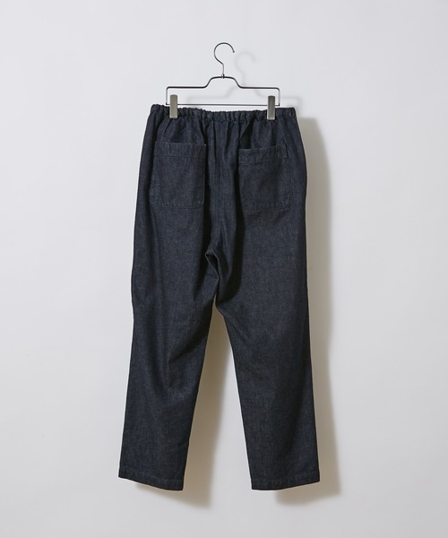 SAKULA（サクラ）の「【SAKULA/サクラ】DEINM PAJAMA PANTS/デニムパジャマイージーパンツ（デニムパンツ・メンズ・インディゴブルー/ブルー・1/2）」の8枚目の写真