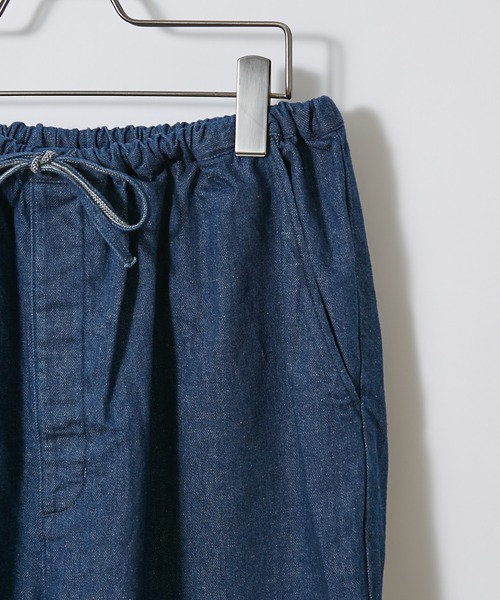 SAKULA（サクラ）の「【SAKULA/サクラ】DEINM PAJAMA PANTS/デニムパジャマイージーパンツ（デニムパンツ・メンズ・インディゴブルー/ブルー・1/2）」の10枚目の写真