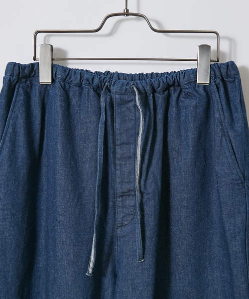 SAKULA（サクラ）の「【SAKULA/サクラ】DEINM PAJAMA PANTS/デニムパジャマイージーパンツ（デニムパンツ・メンズ・インディゴブルー/ブルー・1/2）」の11枚目の写真
