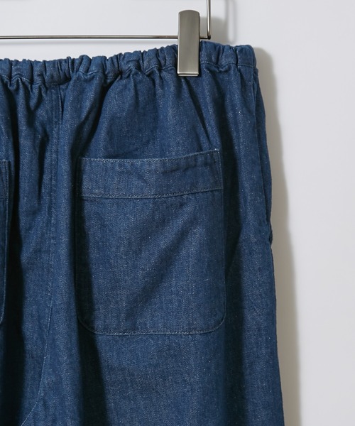 SAKULA（サクラ）の「【SAKULA/サクラ】DEINM PAJAMA PANTS/デニムパジャマイージーパンツ（デニムパンツ・メンズ・インディゴブルー/ブルー・1/2）」の4枚目の写真