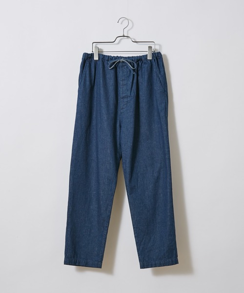 SAKULA（サクラ）の「【SAKULA/サクラ】DEINM PAJAMA PANTS/デニムパジャマイージーパンツ（デニムパンツ・メンズ・インディゴブルー/ブルー・1/2）」の13枚目の写真