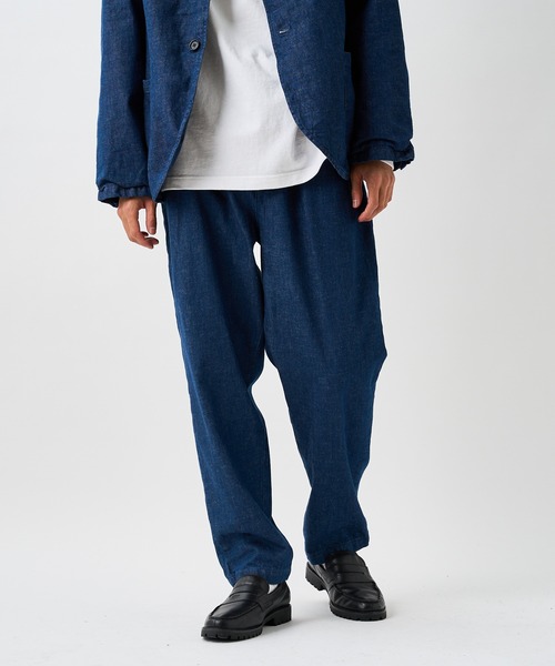 SAKULA（サクラ）の「【SAKULA/サクラ】DEINM PAJAMA PANTS/デニムパジャマイージーパンツ（デニムパンツ・メンズ・インディゴブルー/ブルー・1/2）」の17枚目の写真