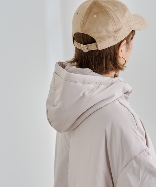 DouDou（ドゥドゥ）の「【WEB限定】中綿モンスターパーカー（その他アウター・レディース・ブラック/アイボリー・FREE）」の9枚目の写真