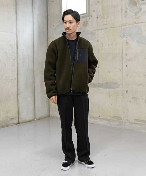 MACOBER（マコバ）の「【SHIPS別注】MACOBER: フレア シルエット ドローストリングス イージー パンツ（スラックス・メンズ・ダークグレー/ブルー/ワイン/ブラック・SMALL/MEDIUM/LARGE）」の9枚目の写真