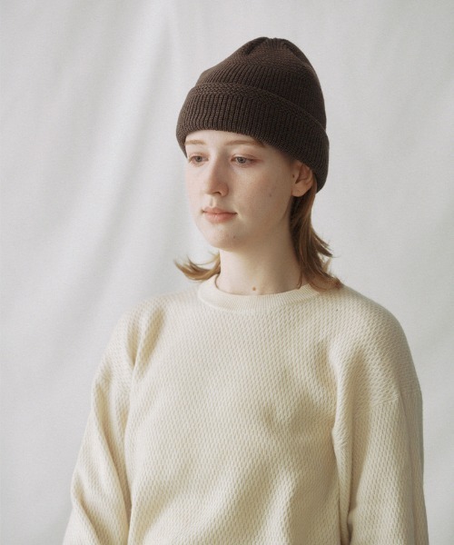 Nine Tailor（ナインテイラー）の「【Nine Tailor】  Cuez Watch（ニットキャップ/ビーニー・メンズ・ブラック/パープル/レッド/モカ/アイボリー・FREE）」の4枚目の写真