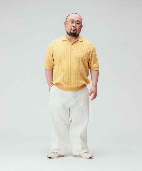 BEAMS PLUS(ビームスプラス)の「MIL Trousers Herringbone(その他パンツ・メンズ・ネイビー/グリーン系その他4/オリーブ/ホワイト・LARGE/MEDIUM/SMALL/X-SMALL/X-LARGE)」の5枚目の写真