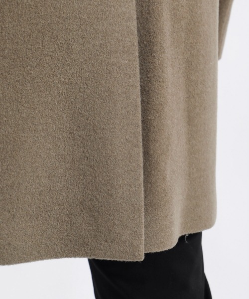 TETE HOMME（テットオム）の「ビーバースタンドカラーコート（トレンチコート・メンズ・ブラック/グレー/カーキ・SMALL/MEDIUM/LARGE/X-LARGE）」の11枚目の写真