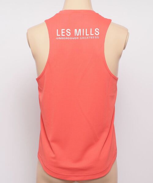 Reebok(リーボック)の「レズミルズ トレーニング コラボレーション タンクトップ / Les Mills Trainer Collaboration Tank Top(タンクトップ・メンズ・オレンジ・LARGE/X-SMALL/XX-LARGE/MEDIUM/X-LARGE/SMALL/XXX-LARGE)」の3枚目の写真