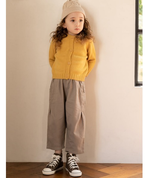 fifth（フィフス）の「【KIDS】どんぐりニット帽（ハット・キッズ・ホワイト/ベージュ/ブラウン・FREE）」の4枚目の写真