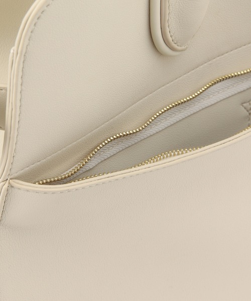 MADEMOISELLE ROPE'（マドモアゼル ロペ）の「<2WAY>ソフトビッグボストンバッグ（ボストンバッグ・レディース・オフホワイト/ベージュ系その他・FREE）」の12枚目の写真