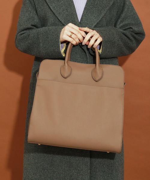 MADEMOISELLE ROPE'（マドモアゼル ロペ）の「<2WAY>ソフトビッグボストンバッグ（ボストンバッグ・レディース・オフホワイト/ベージュ系その他・FREE）」の17枚目の写真