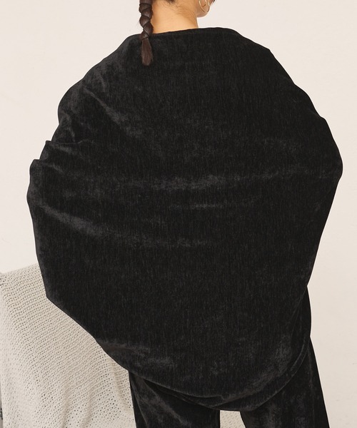 BONbazaar（ボンバザール）の「★OT★ベロアストレッチカーディガン（カーディガン/ボレロ・レディース・ブラック/グレー・FREE）」の11枚目の写真