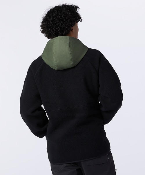 NEW BALANCE（ニューバランス）の「NB AT ハイブリッドパイルジャケット（ブルゾン・メンズ・ブルー系その他/ブラック・SMALL/MEDIUM/LARGE/X-LARGE/XX-LARGE）」の8枚目の写真