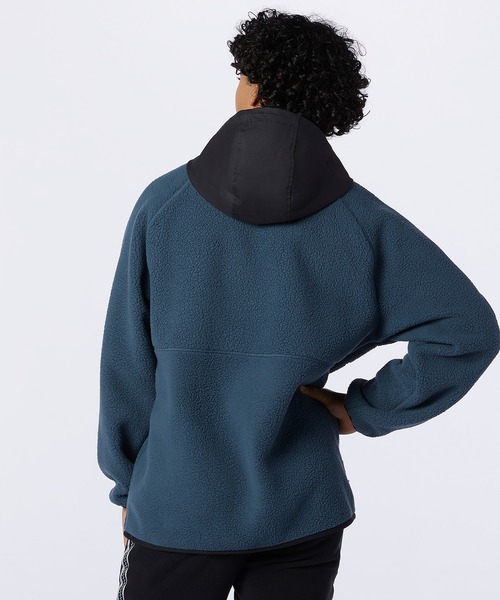 NEW BALANCE（ニューバランス）の「NB AT ハイブリッドパイルジャケット（ブルゾン・メンズ・ブルー系その他/ブラック・SMALL/MEDIUM/LARGE/X-LARGE/XX-LARGE）」の15枚目の写真