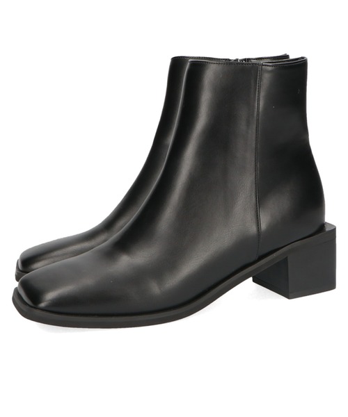 ORiental TRaffic(オリエンタルトラフィック)の「オーバーヒールカラーブーツ/11419(ブーツ・レディース・ブラック/ピンク/ブルー・LL/S/M/L)」の4枚目の写真