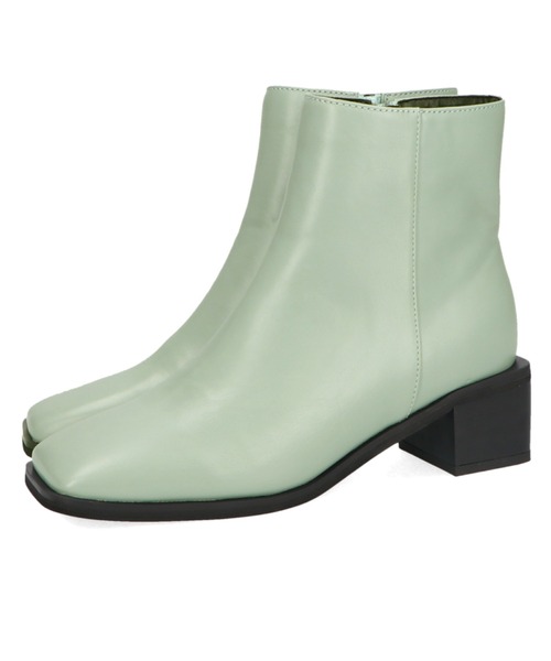 ORiental TRaffic(オリエンタルトラフィック)の「オーバーヒールカラーブーツ/11419(ブーツ・レディース・ブラック/ピンク/ブルー・LL/S/M/L)」の5枚目の写真