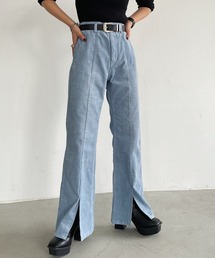 PAGEBOY | クラシックコールフレアスリット(その他パンツ)