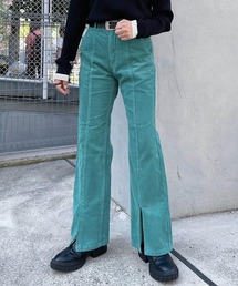 PAGEBOY | クラシックコールフレアスリット(その他パンツ)