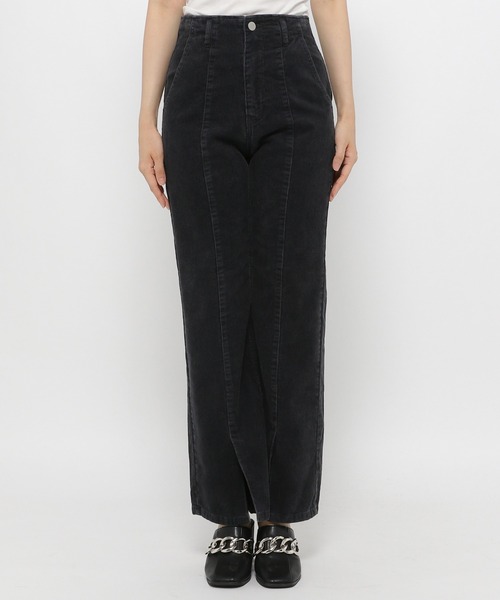 PAGEBOY（ページボーイ）の「クラシックコールフレアスリット（その他パンツ・レディース・グリーン/ブルー/アイボリー/チャコールグレー・X-SMALL/LARGE/SMALL/MEDIUM）」の6枚目の写真