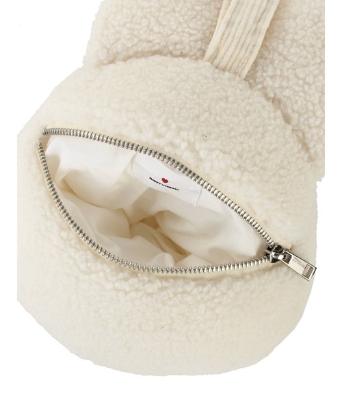 merry jenny（メリージェニー）の「ブルーナボアハンドbag（ハンドバッグ・レディース・ブラウン/アイボリー・FREE）」の8枚目の写真