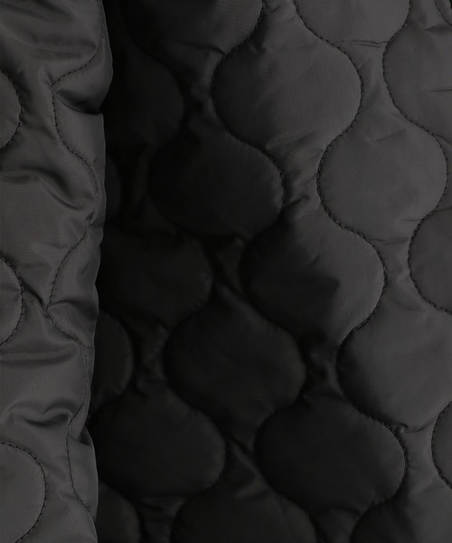 Andemiu（アンデミュウ）の「キルティングライナーブルゾン237197（ダウンジャケット/コート・レディース・ブラック/ベージュ・SMALL/MEDIUM）」の22枚目の写真