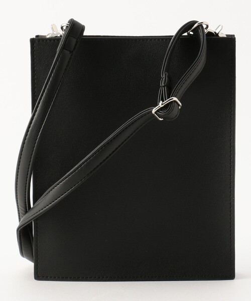 coen（コーエン）の「【WEB限定】レザーライクミニスクエアショルダーバッグ（ショルダーバッグ・メンズ・ブラック・FREE）」の11枚目の写真