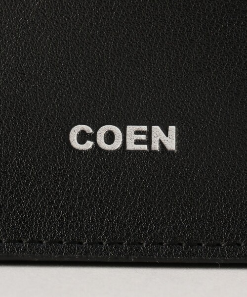 coen（コーエン）の「【WEB限定】レザーライクミニスクエアショルダーバッグ（ショルダーバッグ・メンズ・ブラック・FREE）」の13枚目の写真