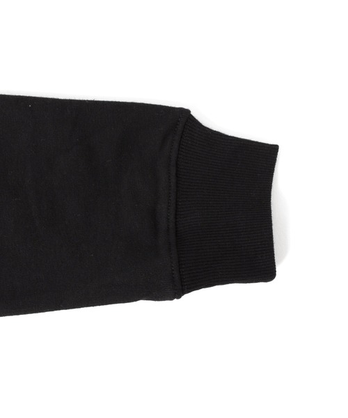 GLAZOS（グラソス）の「裏毛・ドロップショルダーアソートプリントパーカー（パーカー・キッズ・ブラック/ネイビー/ライトグリーン/グレー/サックスブルー/ベージュ・150cm/130cm/140cm/160cm/170cm）」の18枚目の写真